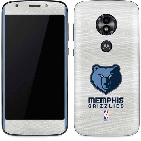 NBA Memphis Grizzlies Home Jersey Moto E5 Play Skin